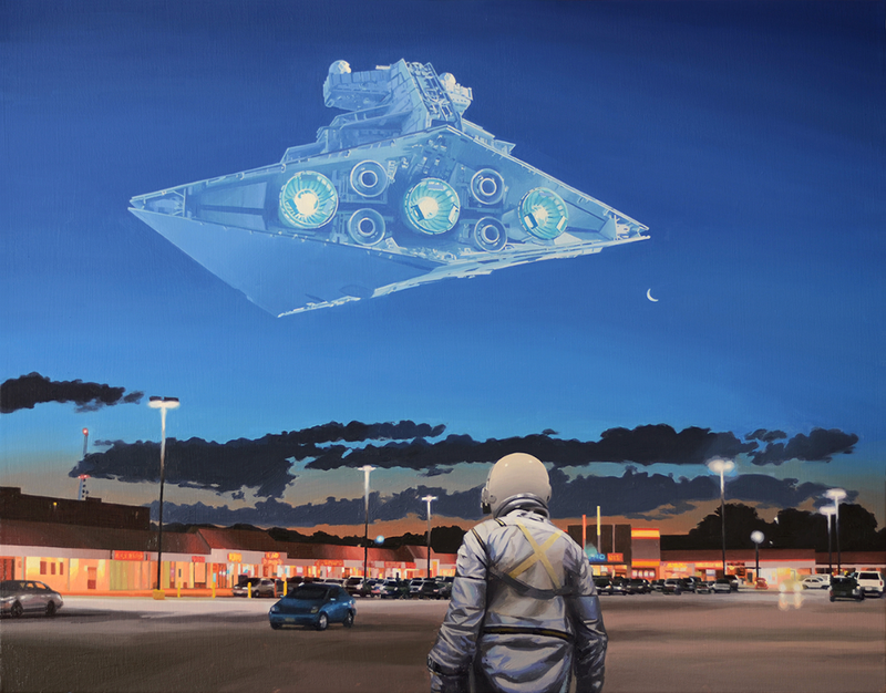 Illustration for article titled These Paintings and Sculptures in the Official Star Wars Art Show Are Insanely Gorgeous